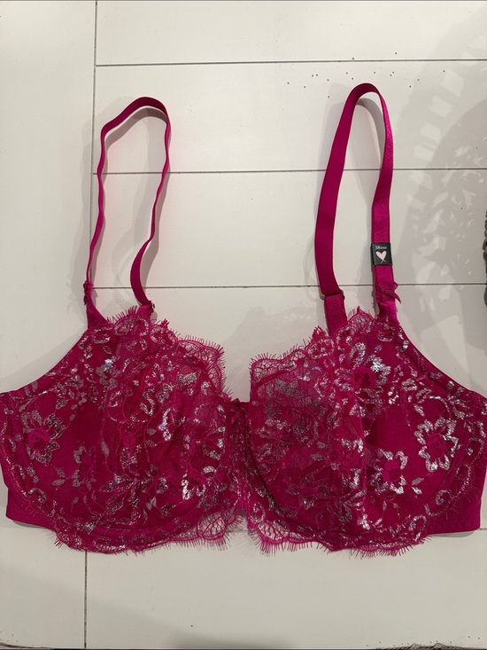 Victoria's Secret Other - Victoria’s Secret Brand Fuchsia Lace Underwire Bra